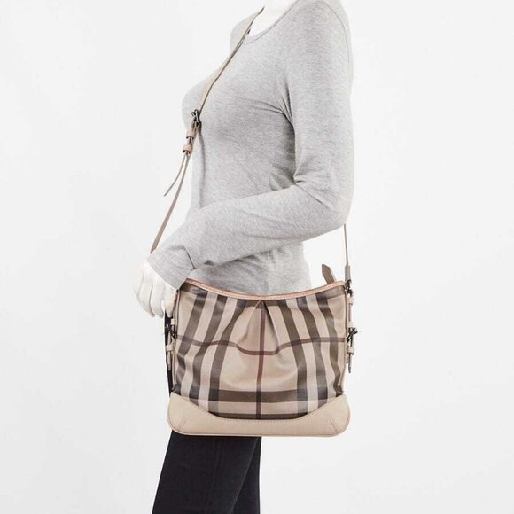 Burberry Smoked Trench Coated Canvas Hartham Crossbody Bag - Picture 1 of 12